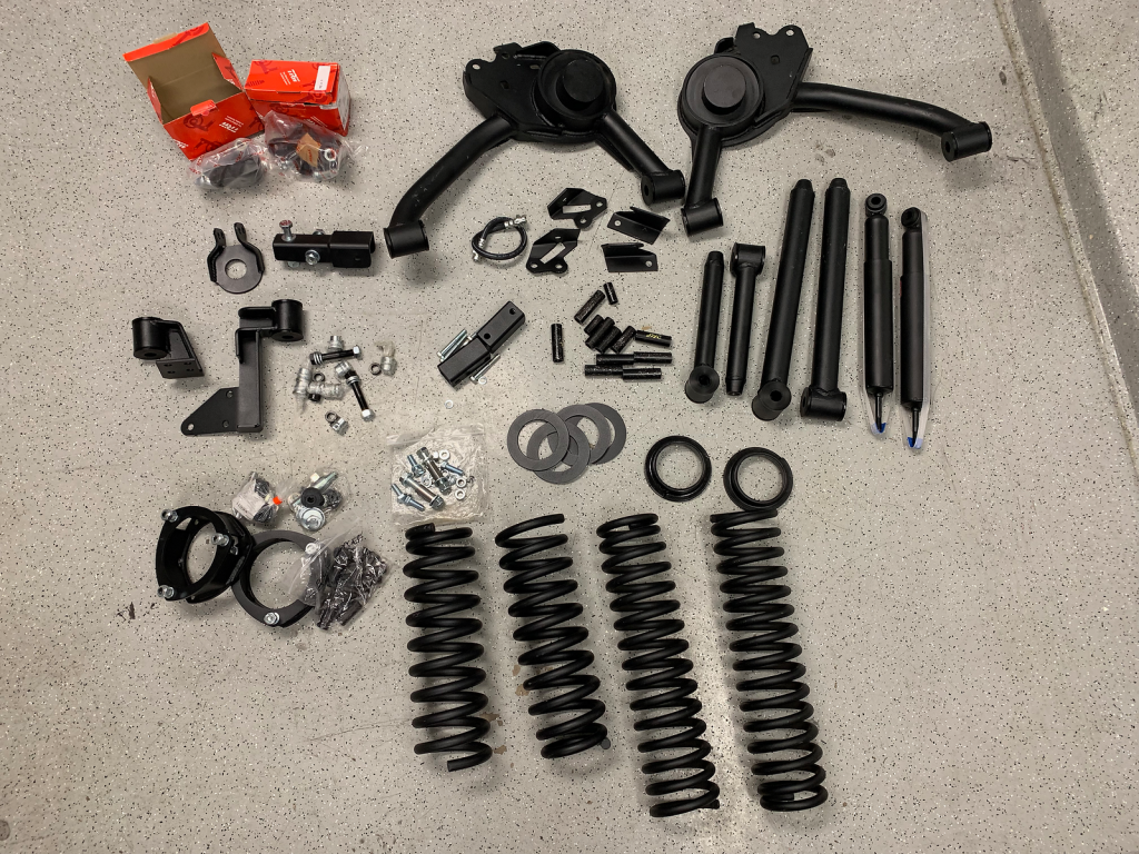 suzuki grand vitara lift kit install