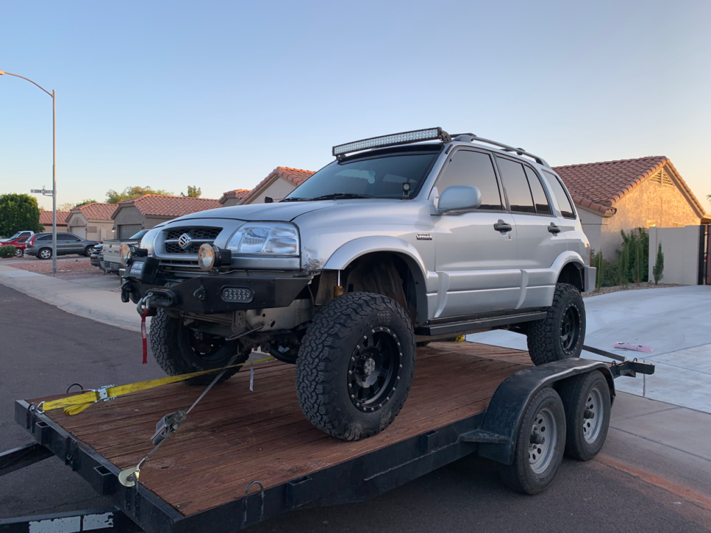 Alter Ego 4.5″ Lift Kit with SuperFlex Option on a Suzuki ...